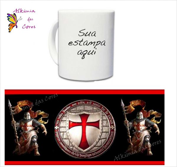 Caneca Customizada - Templários (canec_templ_001)