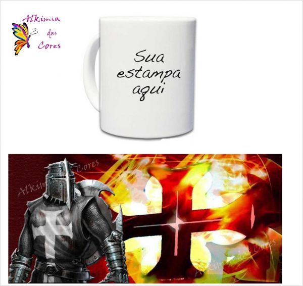 Caneca Customizada - Templários (canec_templ_002)